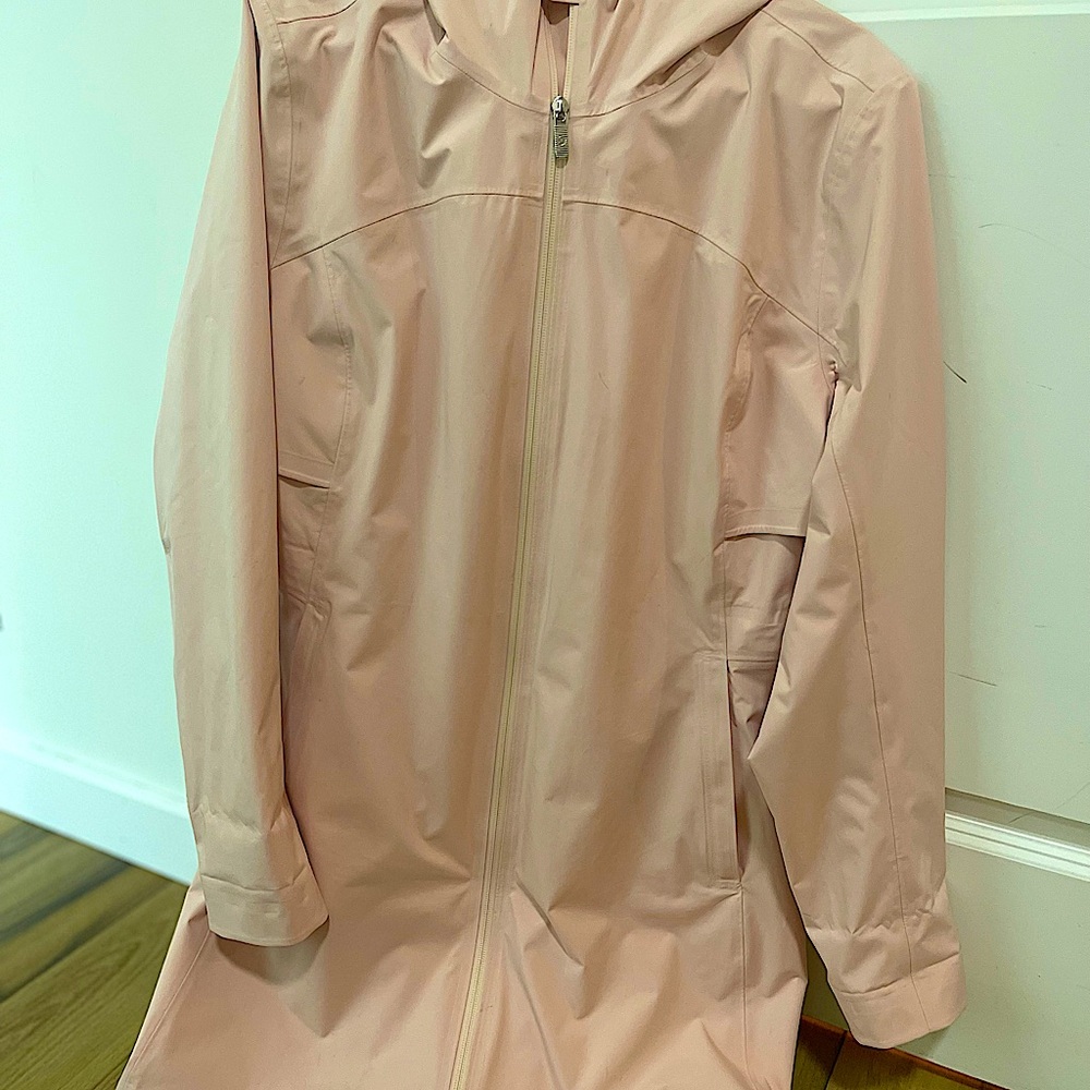 Light pink Lululemon Rain Rebel Jacket size 12